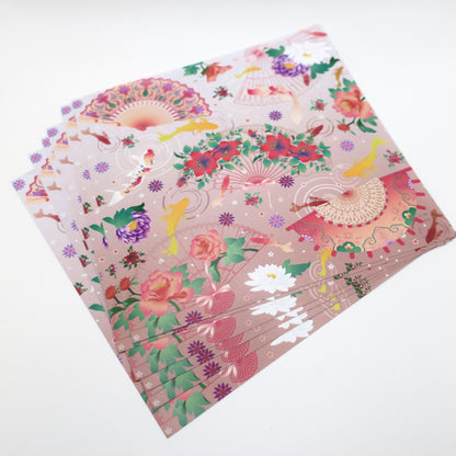 Garden Party Origami paper Pack, Versailles Soiree