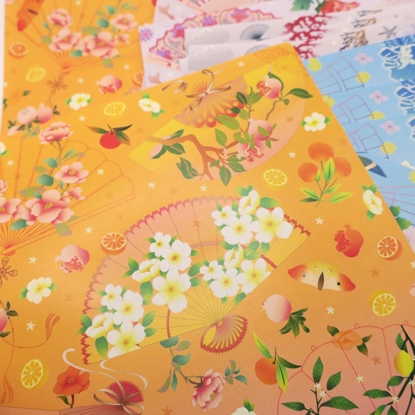 Garden Party Origami paper Pack, Versailles Soiree