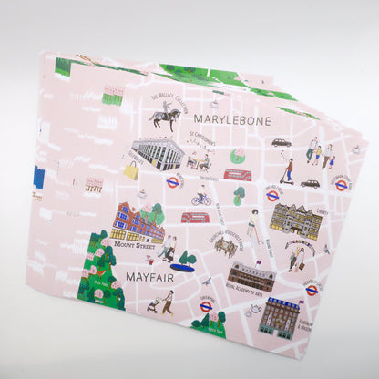 London Calling Vol. 1, London Maps Origami Paper Pack