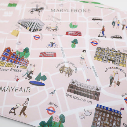 London Calling Vol. 1, London Maps Origami Paper Pack