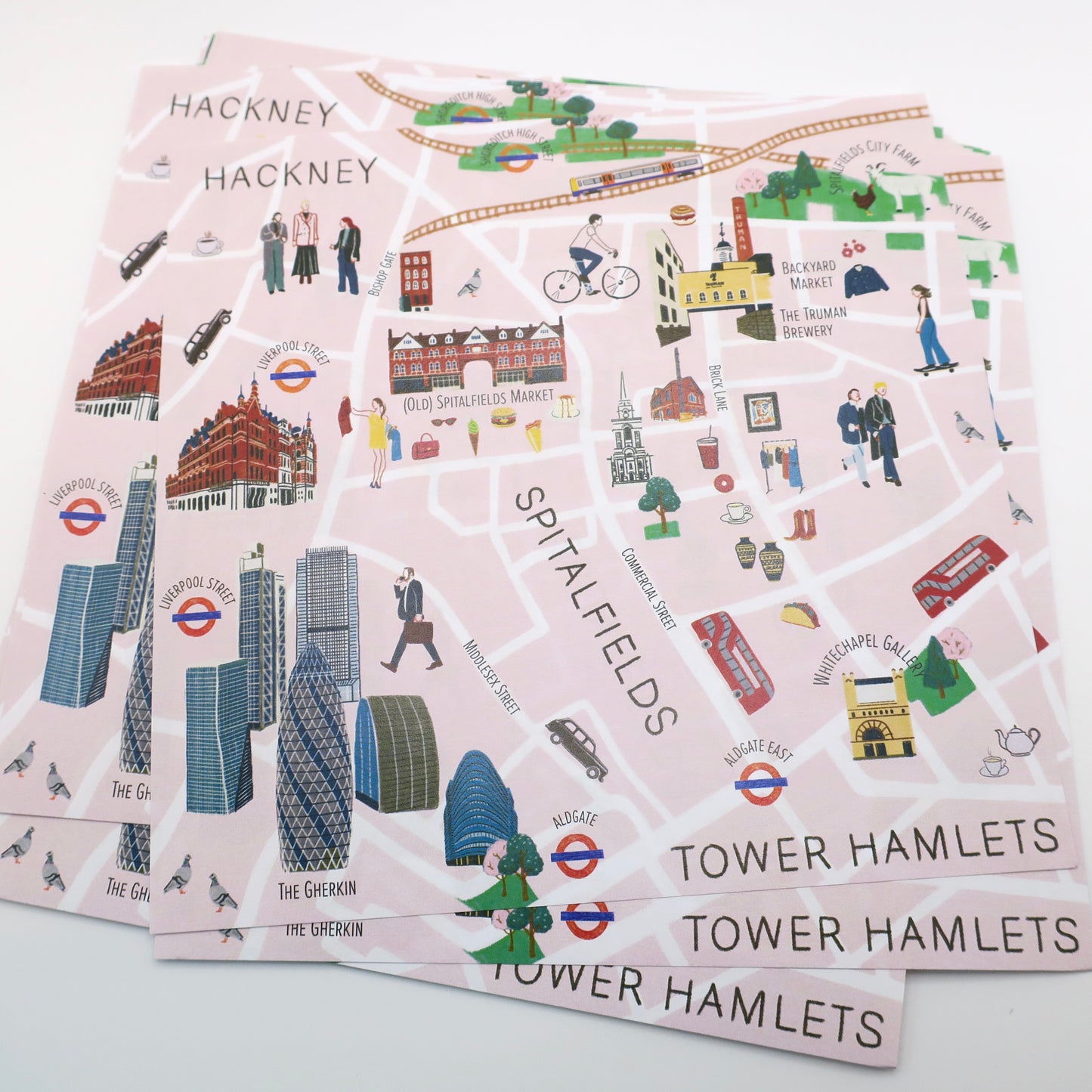 London Calling Vol. 1, London Maps Origami Paper Pack