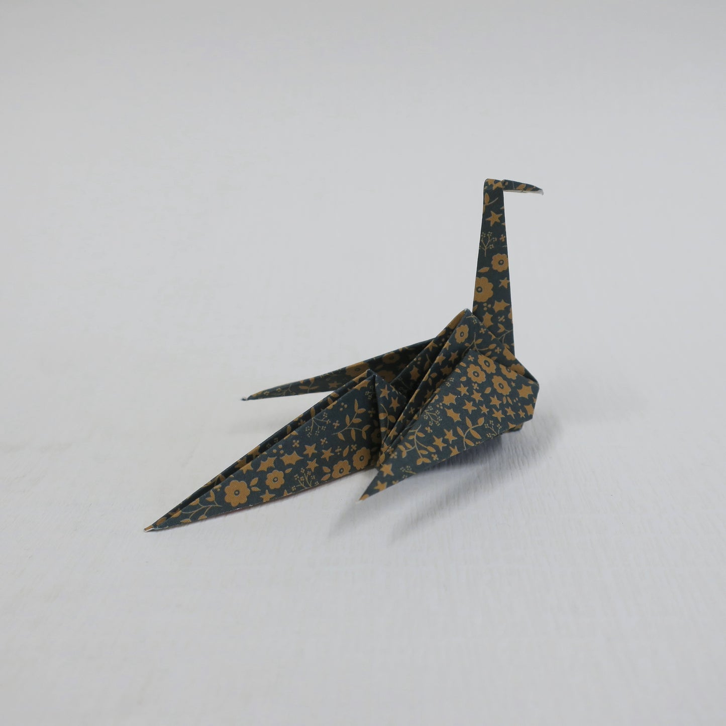 Tarjeta de lugar de grúa de origami de papel Yuzen Washi a medida, titular de la tarjeta de nombre