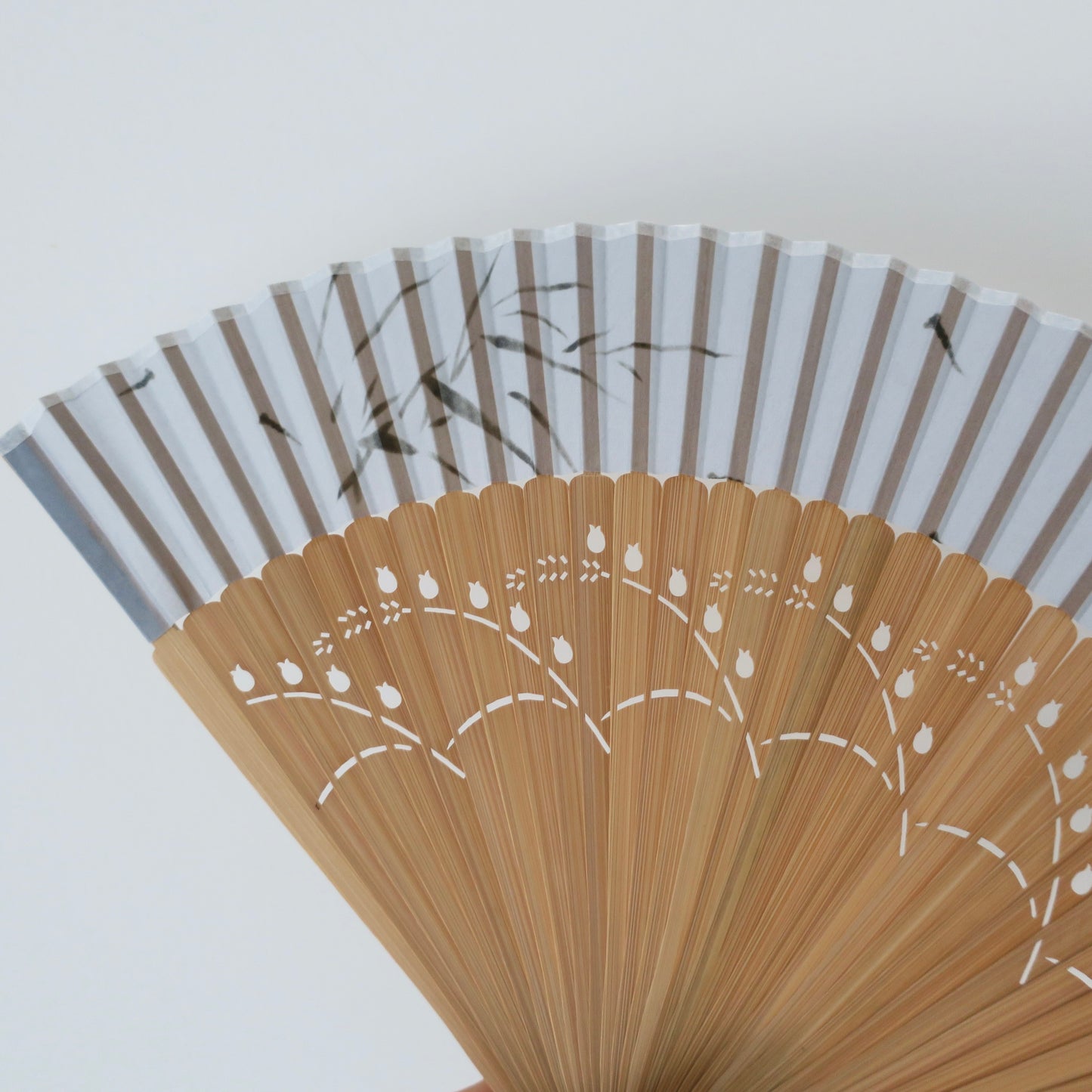 New Folding Fan - Blue fish