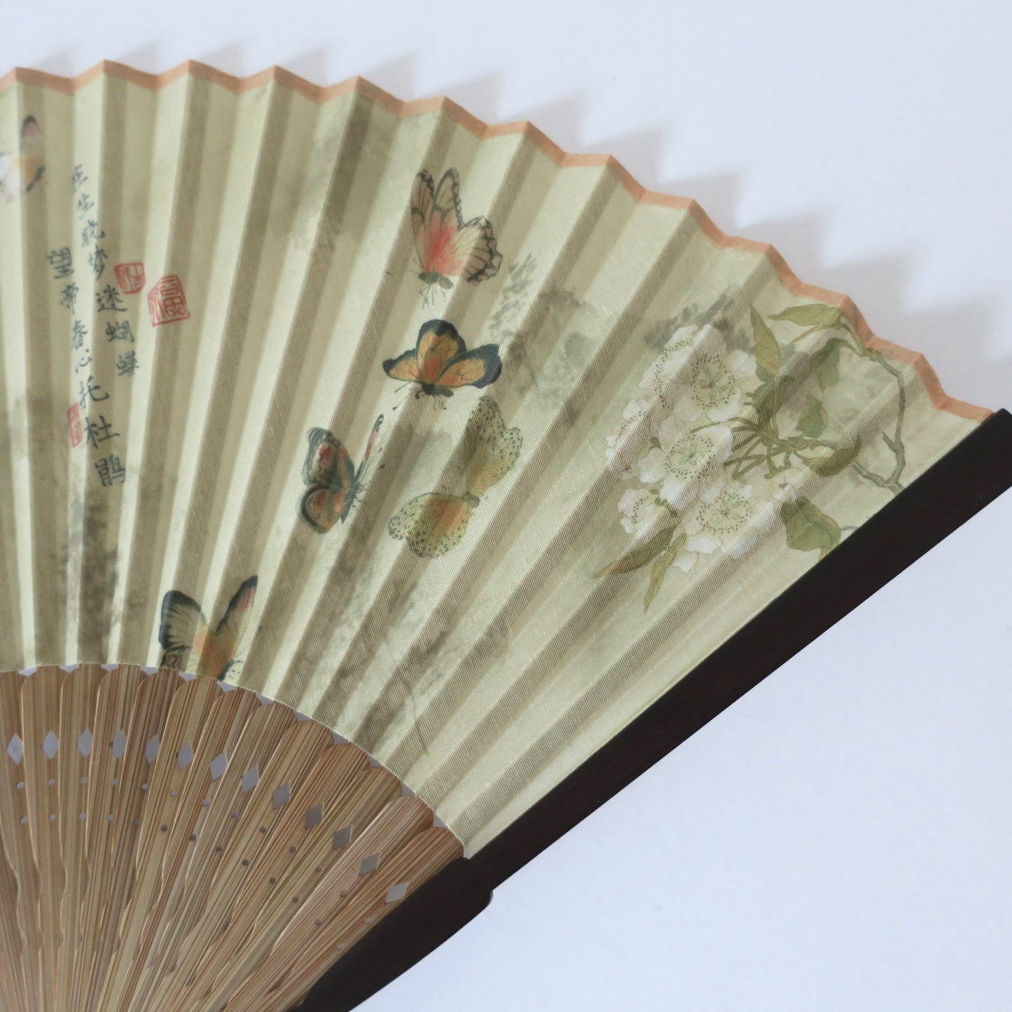 Nuevo ventilador plegable - Verde degradado 