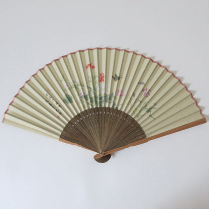 Nuevo ventilador plegable - Verde degradado 