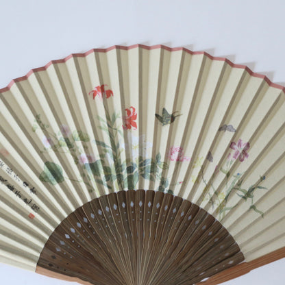 Nuevo ventilador plegable - Verde degradado 