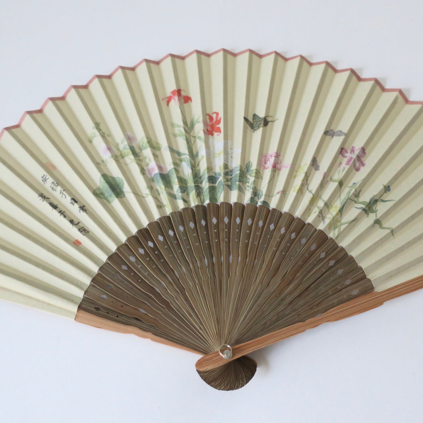 Nuevo ventilador plegable - Verde degradado 