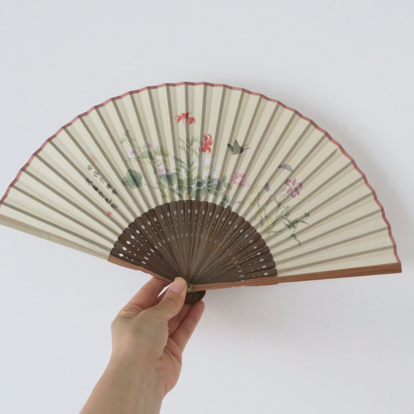 Nuevo ventilador plegable - Verde degradado 