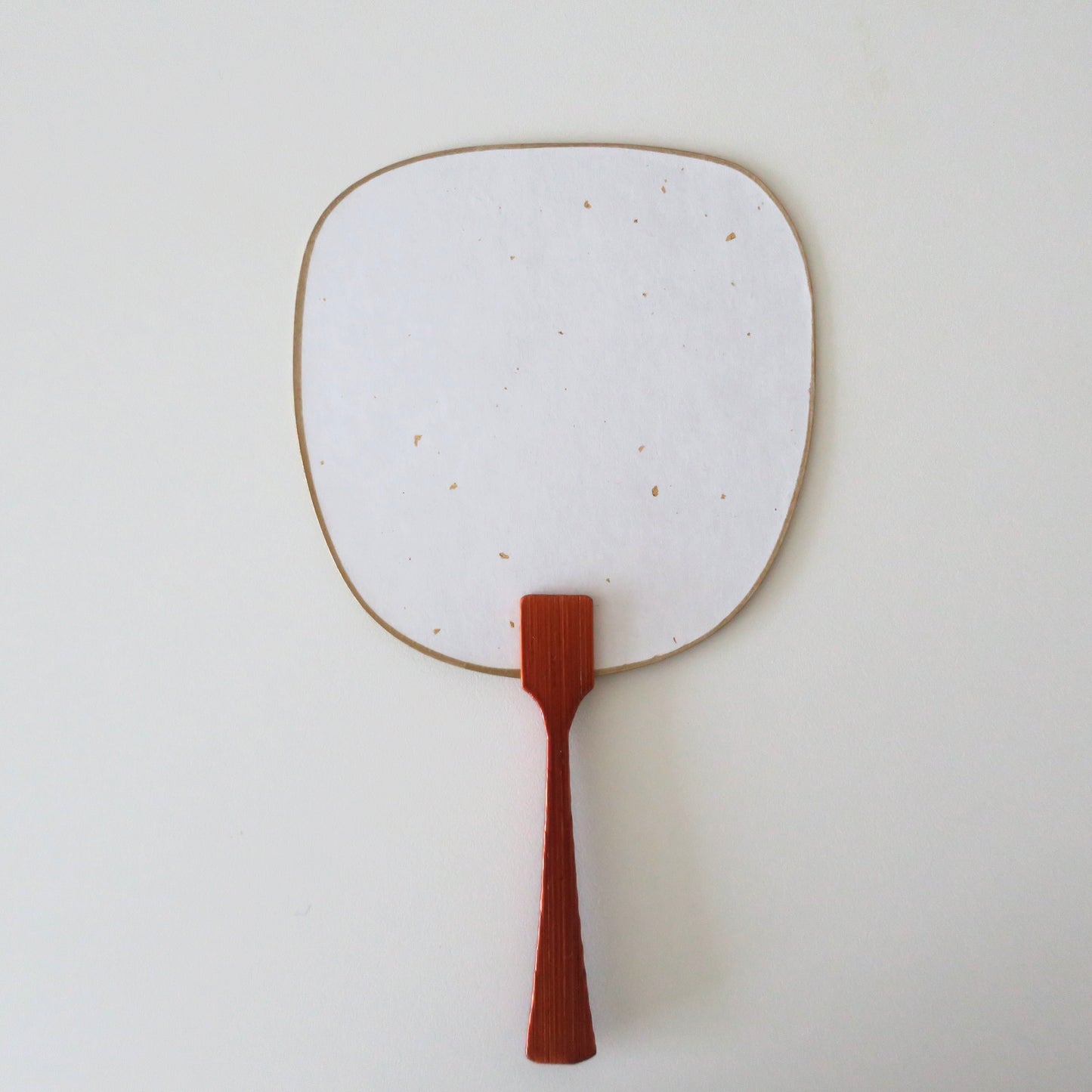 Uchiwa Fan Greeting Card - Maple