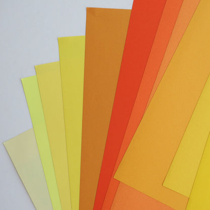 Toyo Tant Paper, 12 couleurs de papier origami sur le thème rouge, 35x35cm