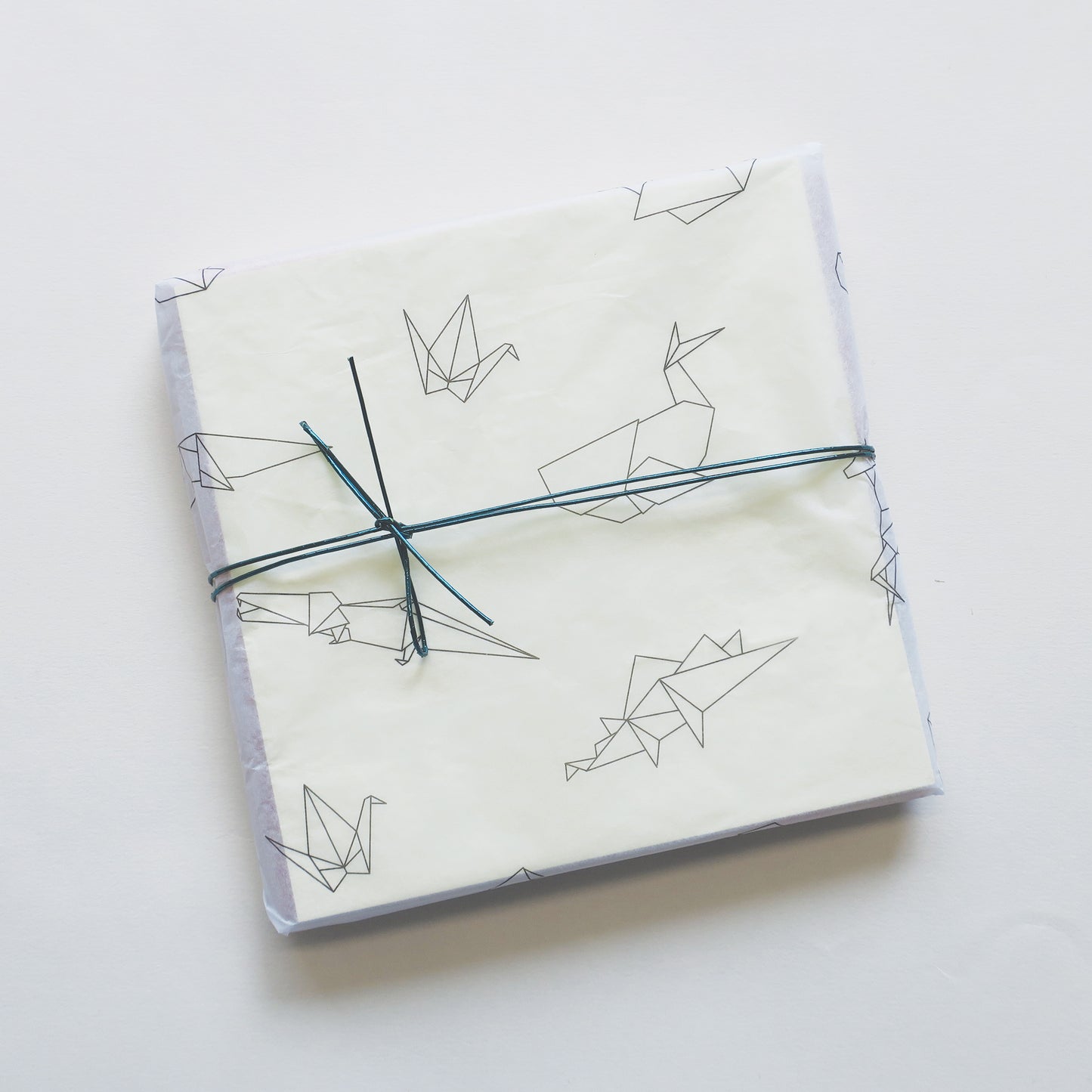 Papier de soie Origami Animaux, 5 feuilles