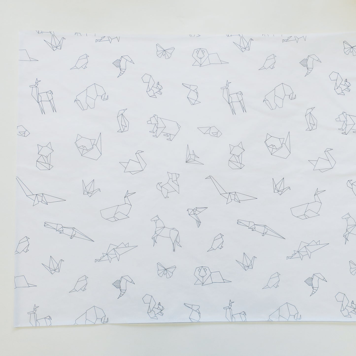 Papier de soie Origami Animaux, 5 feuilles