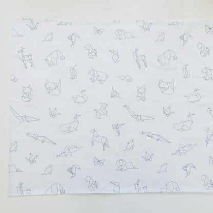 Papier de soie Origami Animaux, 5 feuilles