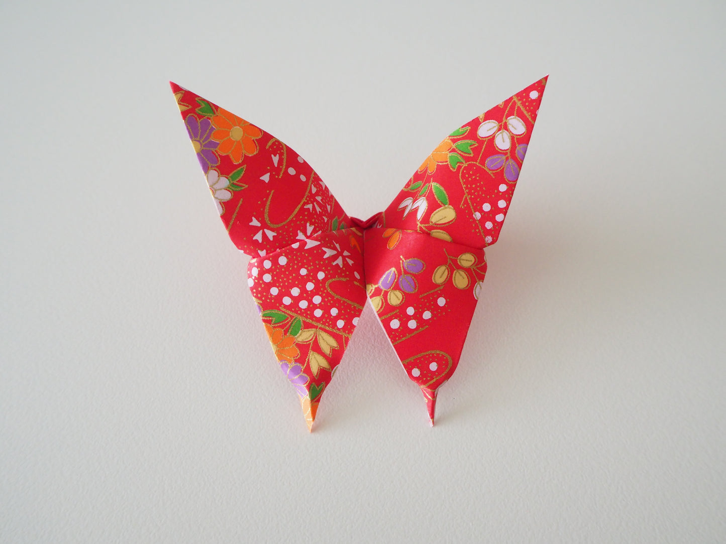 Pack of 10 Origami Paper Butterflies - Medium