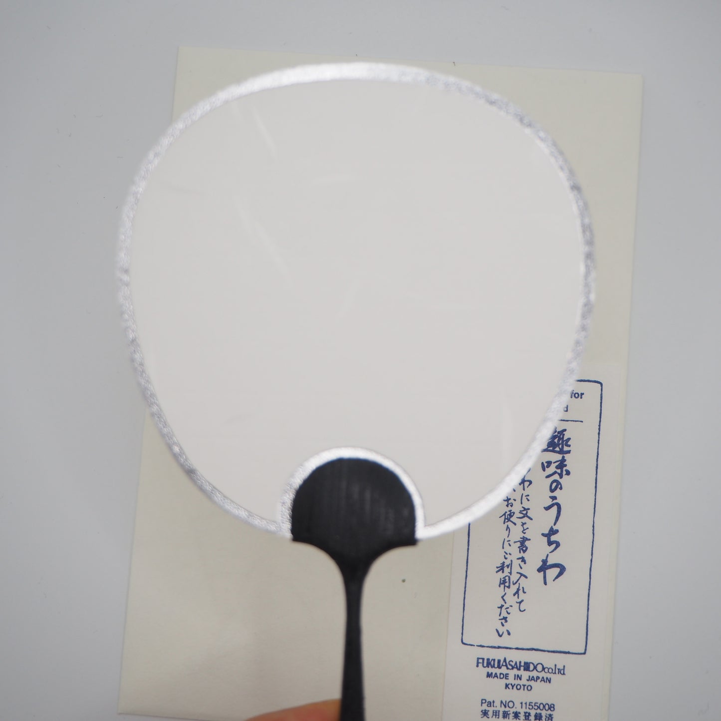 Tarjeta de felicitación pequeña para abanico Uchiwa - Sauce