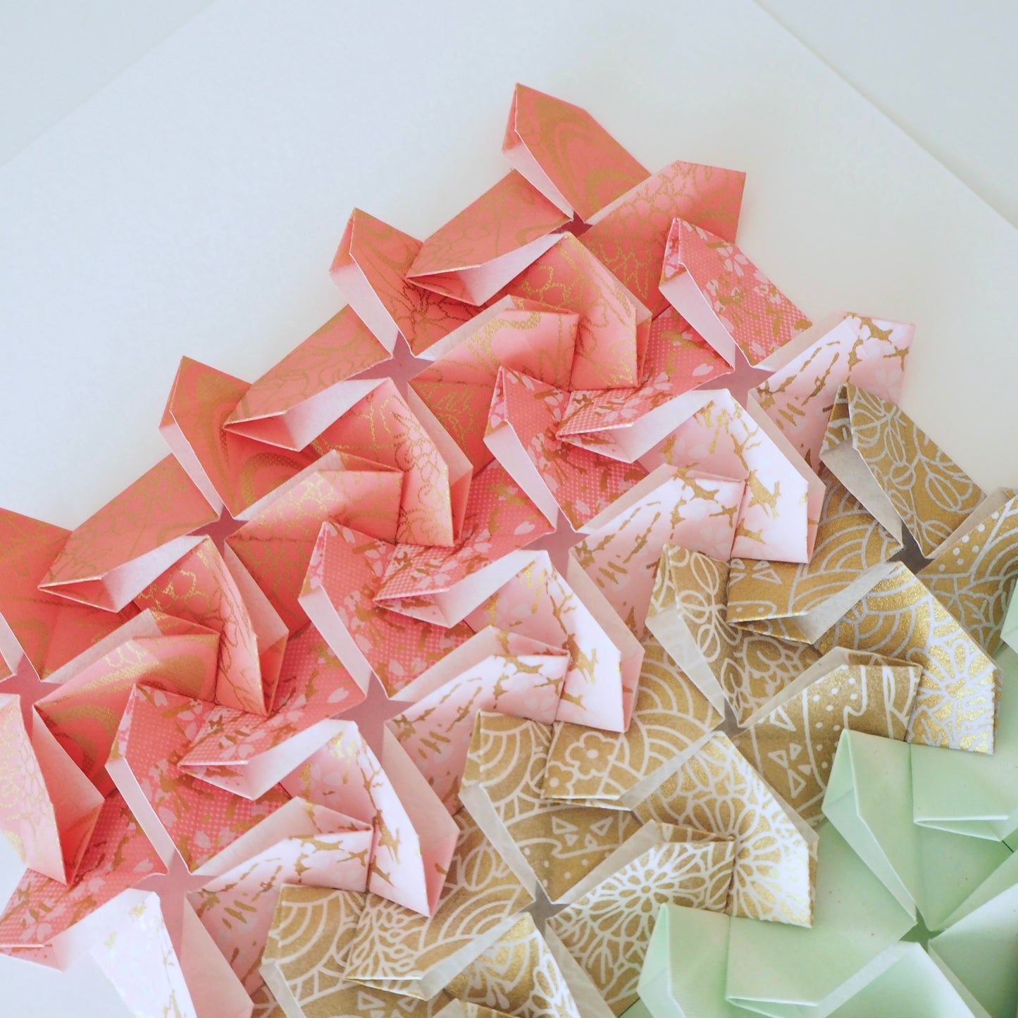 Origami Windmill Tiles Artwork - Candy