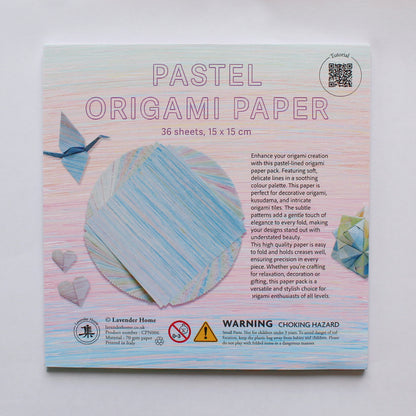 Pastel Origami Paper Pack