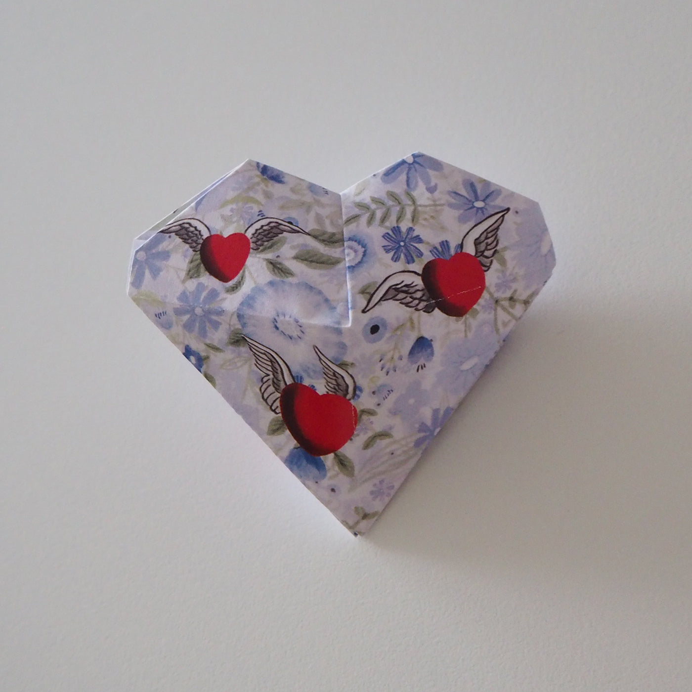 Love Box DIY Origami Paper Set, 15x15cm & 21x21cm