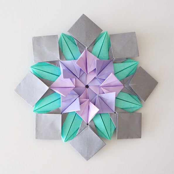 origami mandara tutorial video