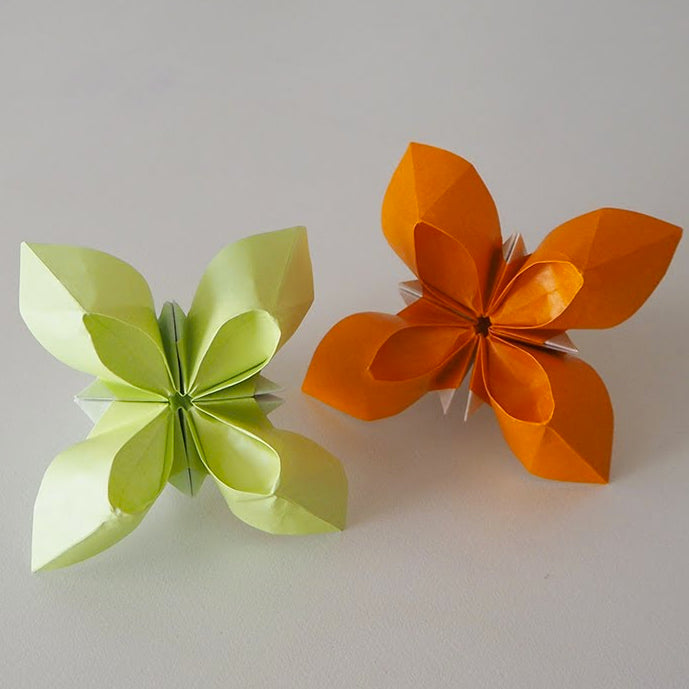 origami secret flower video
