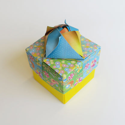 Trinket Origami, Make 5 Different Origami Boxes, 15x15cm