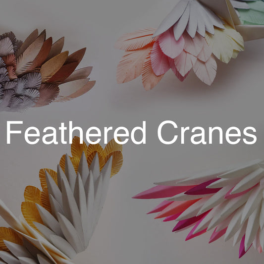 Feathered Cranes Origami Worksop