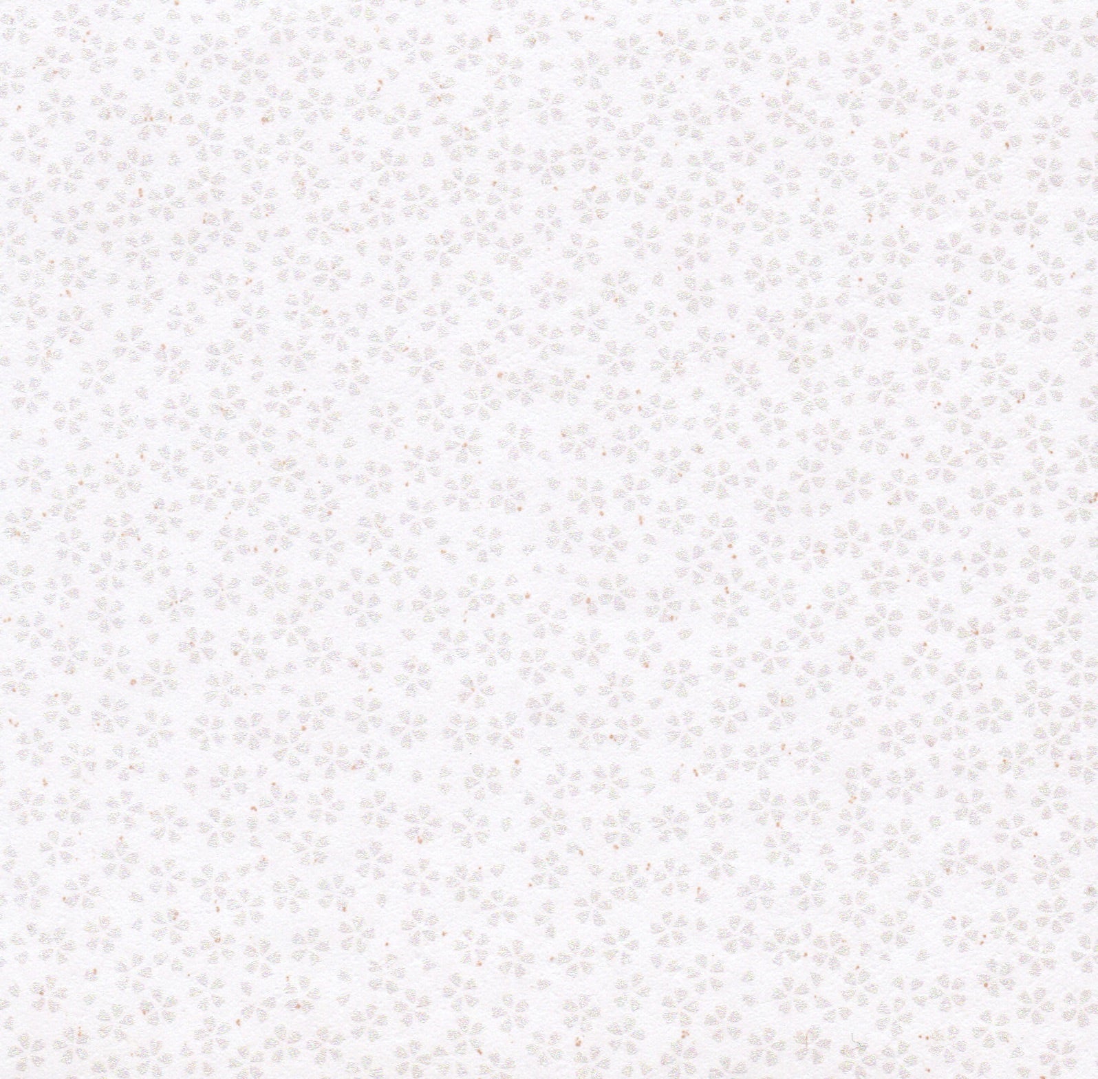 Pack of 20 Sheets 14x14cm Yuzen Washi Origami Paper HZ-349 - Small Silver Cherry Blossom - washi paper - Lavender Home London