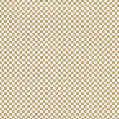 Pack of 20 Sheets 14x14cm Yuzen Washi Origami Paper HZ-051 - Gold Checkerboard (S) - washi paper - Lavender Home London