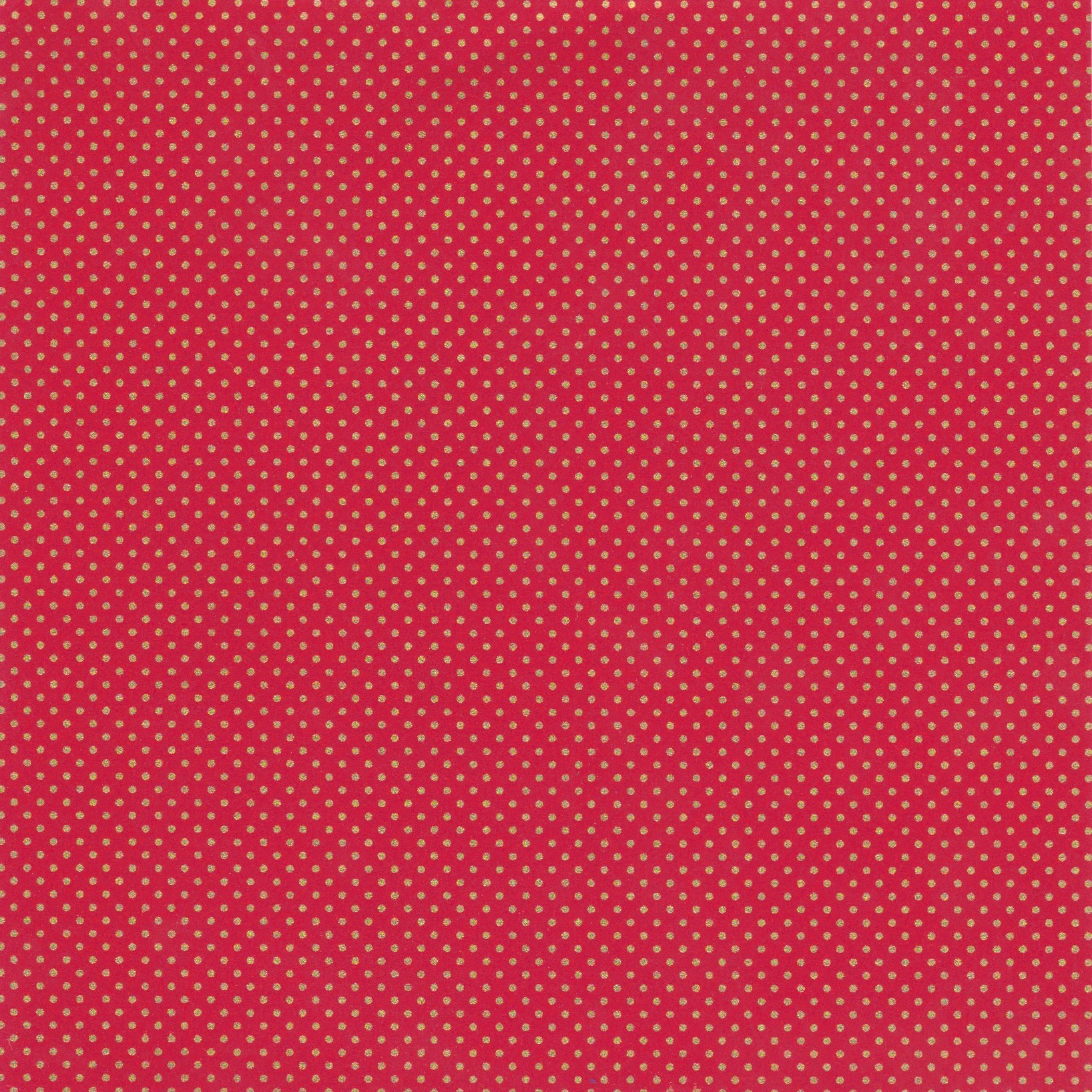 Yuzen Washi Wrapping Paper HZ-281 - Small Polka Dot Red - washi paper - Lavender Home London
