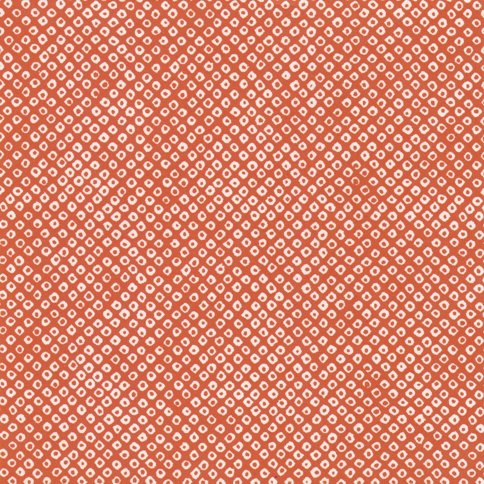 Pack of 20 Sheets 14x14cm Yuzen Washi Origami Paper HZ-325 - Deer's Spots Mahogany - washi paper - Lavender Home London