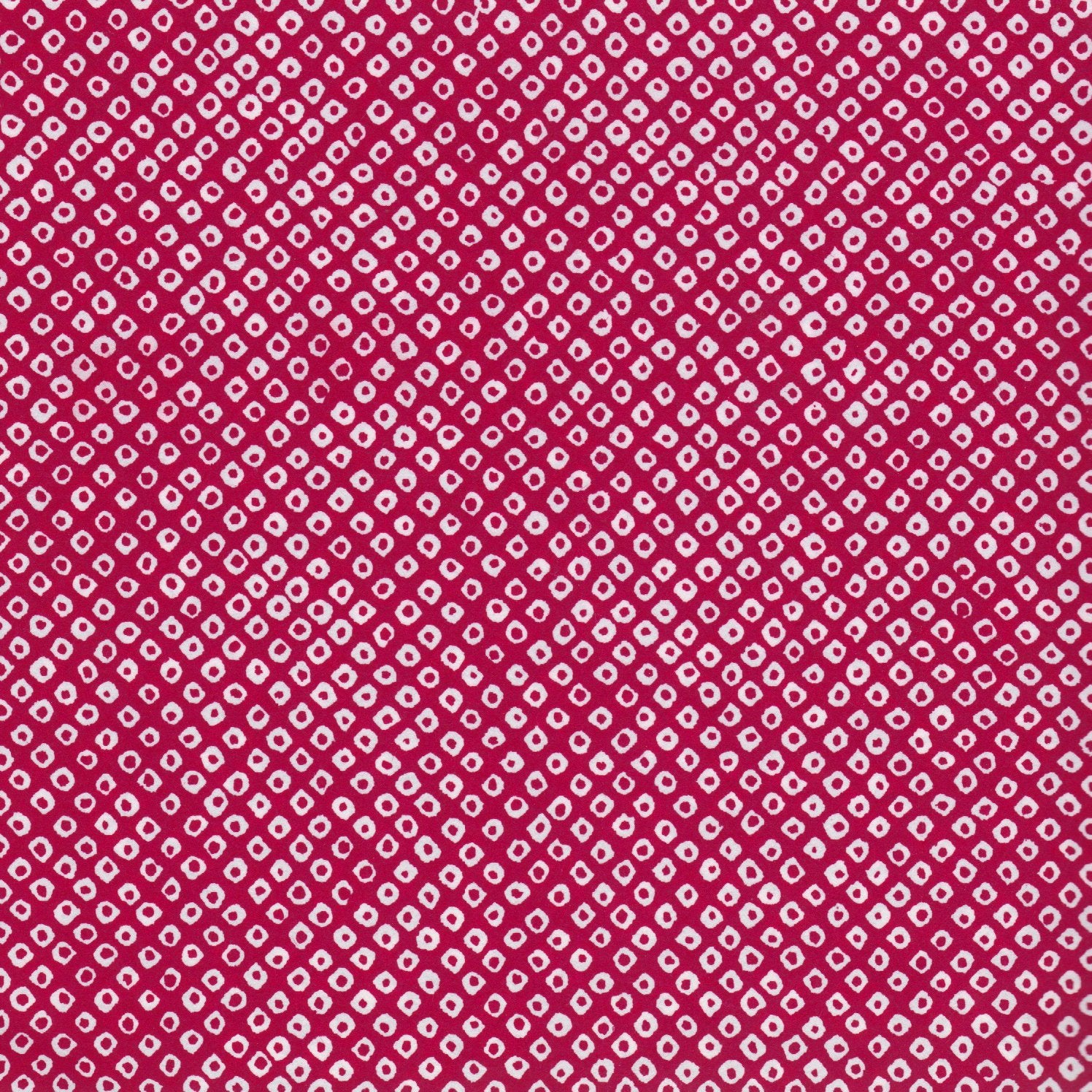 Pack of 20 Sheets 14x14cm Yuzen Washi Origami Paper HZ-326 - Deer's Spots Raspberry - washi paper - Lavender Home London