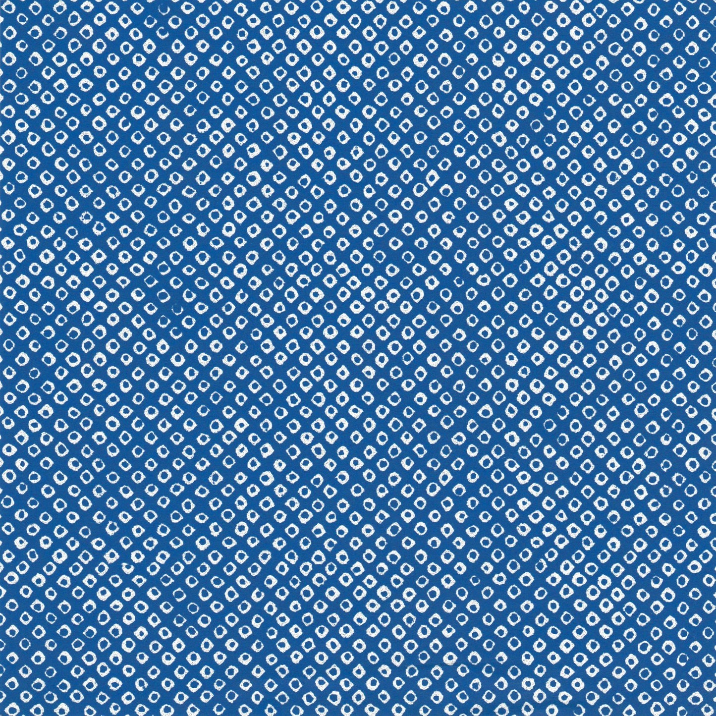 Pack of 20 Sheets 14x14cm Yuzen Washi Origami Paper HZ-352 - Deer's Spots Blue - washi paper - Lavender Home London