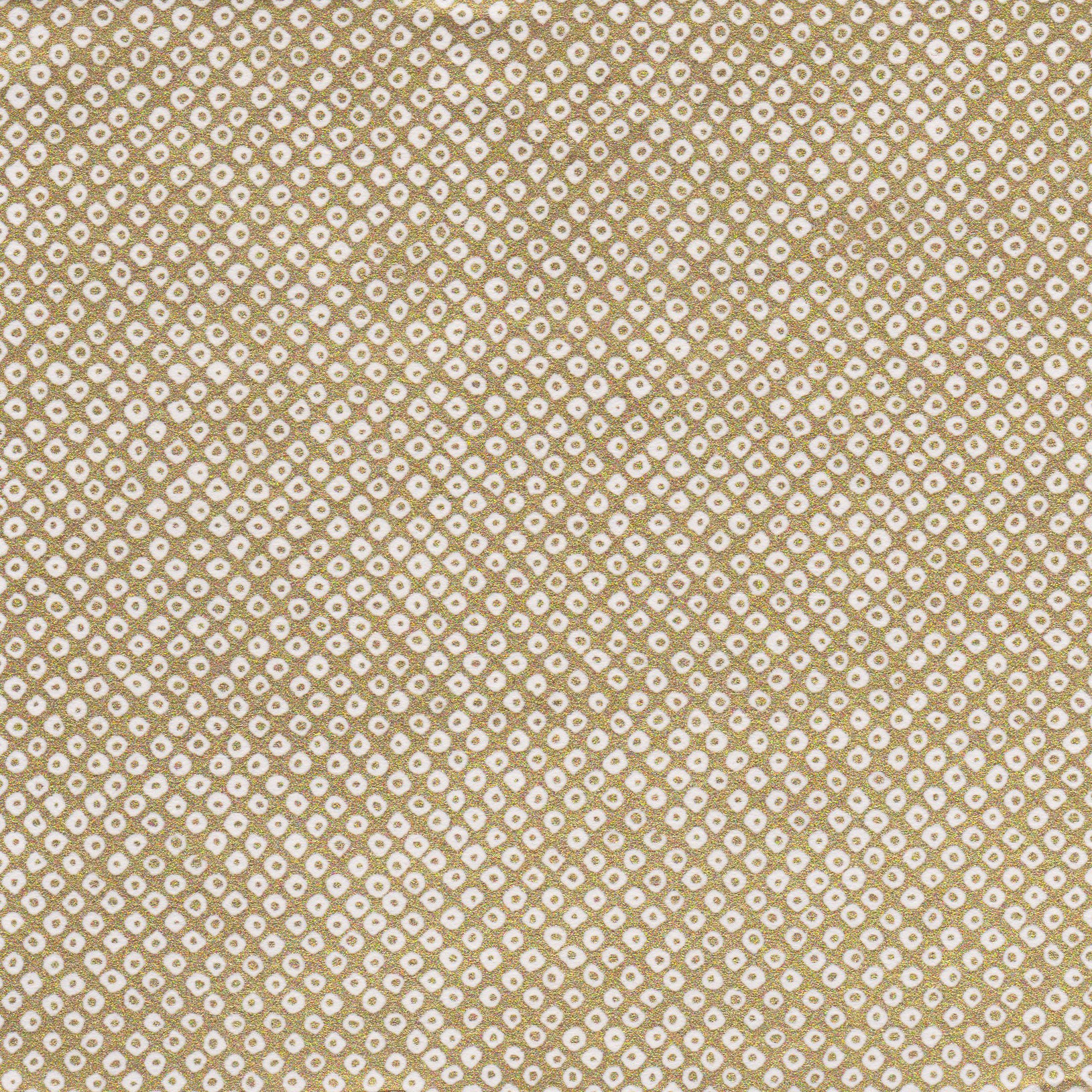 Pack of 20 Sheets 14x14cm Yuzen Washi Origami Paper HZ-366 - Deer's Spots Gold - washi paper - Lavender Home London
