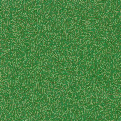 Pack of 20 Sheets 14x14cm Yuzen Washi Origami Paper HZ-376 - Spreading Pine Needles Green - washi paper - Lavender Home London