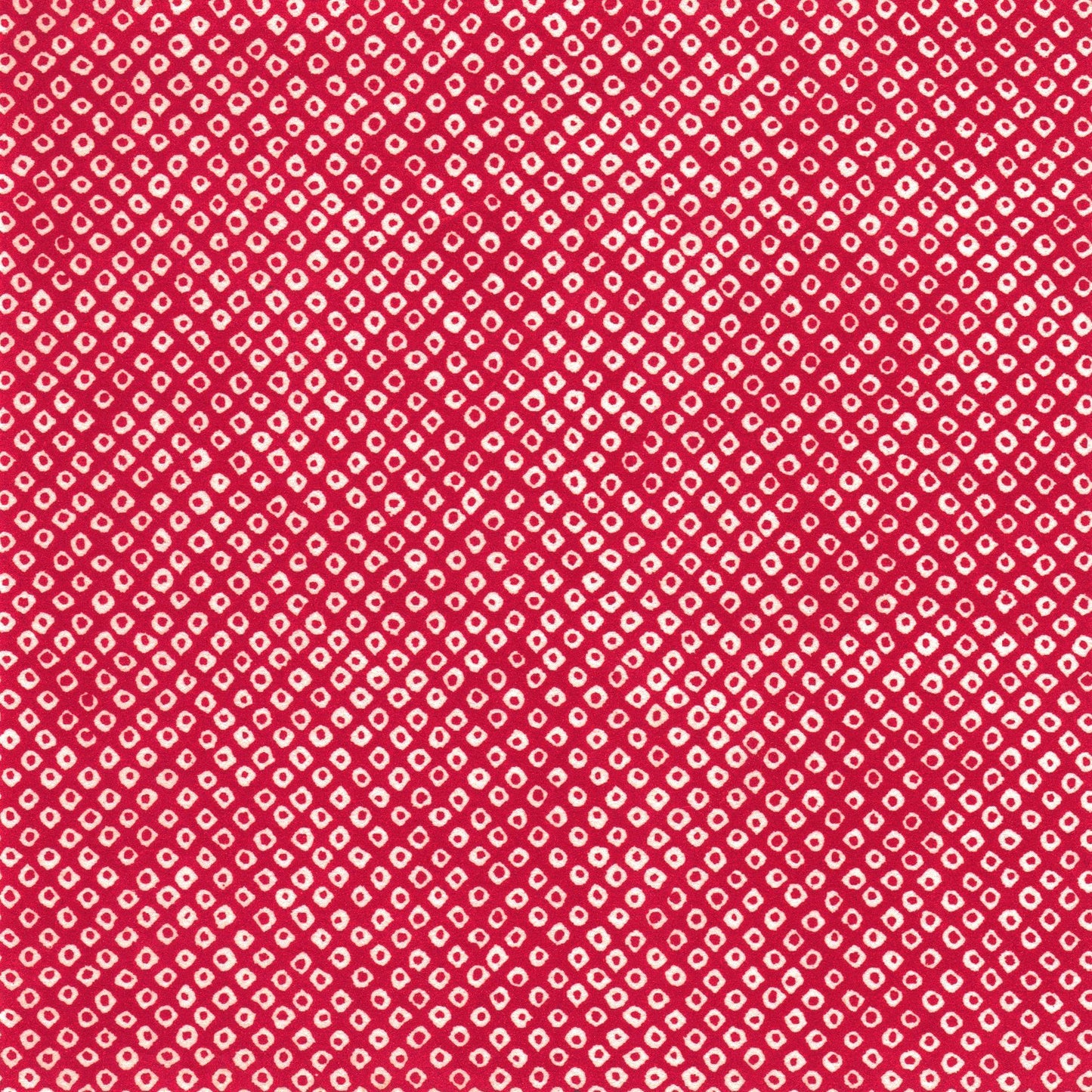 Pack of 20 Sheets 14x14cm Yuzen Washi Origami Paper HZ-450 - Deer's Spots Red - washi paper - Lavender Home London