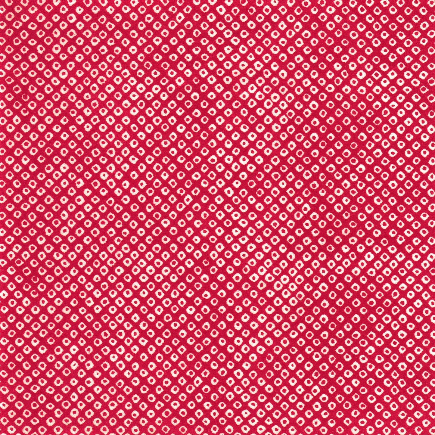 Pack of 20 Sheets 14x14cm Yuzen Washi Origami Paper HZ-450 - Deer's Spots Red - washi paper - Lavender Home London