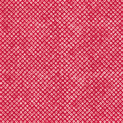 Pack of 20 Sheets 14x14cm Yuzen Washi Origami Paper HZ-450 - Deer's Spots Red - washi paper - Lavender Home London