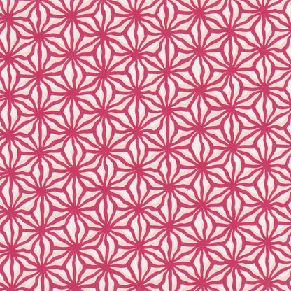 Pack of 20 Sheets 14x14cm Yuzen Washi Origami Paper HZ-473 - Burgundy Hemp Leaf - washi paper - Lavender Home London