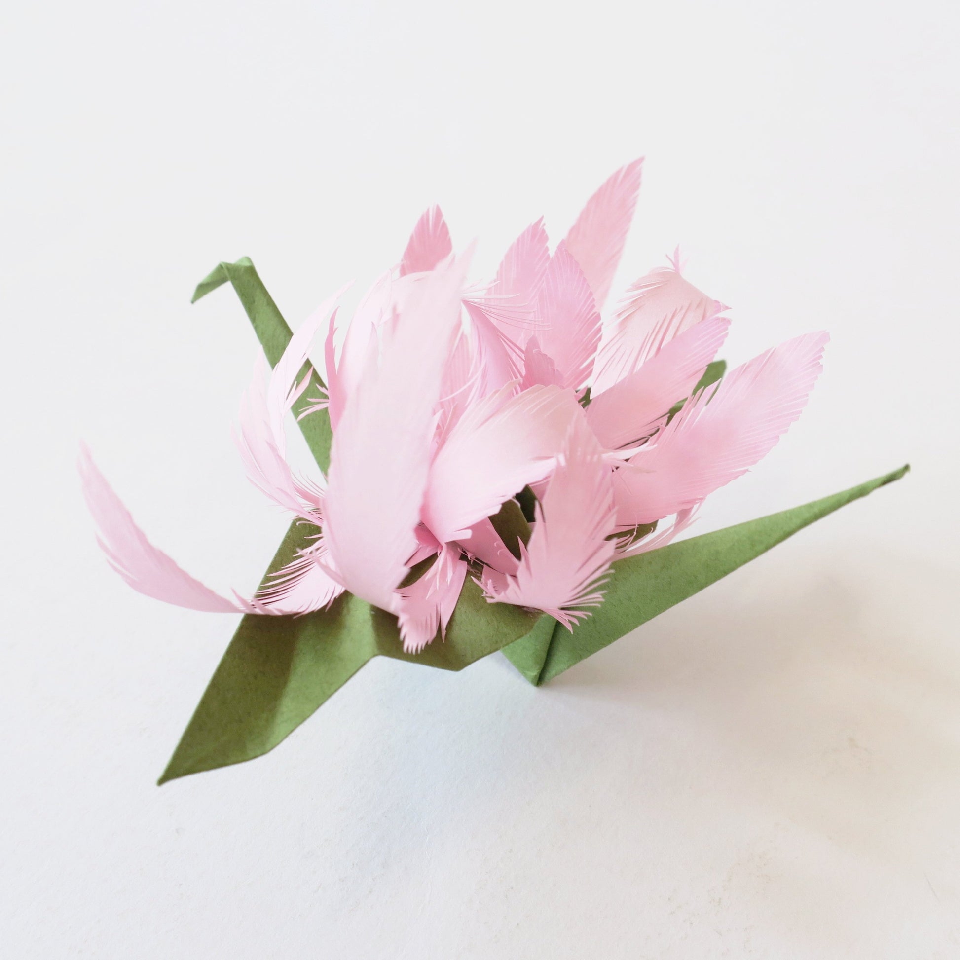 Custom Origami Crane - Lotus - Origami Decorations - Lavender Home London