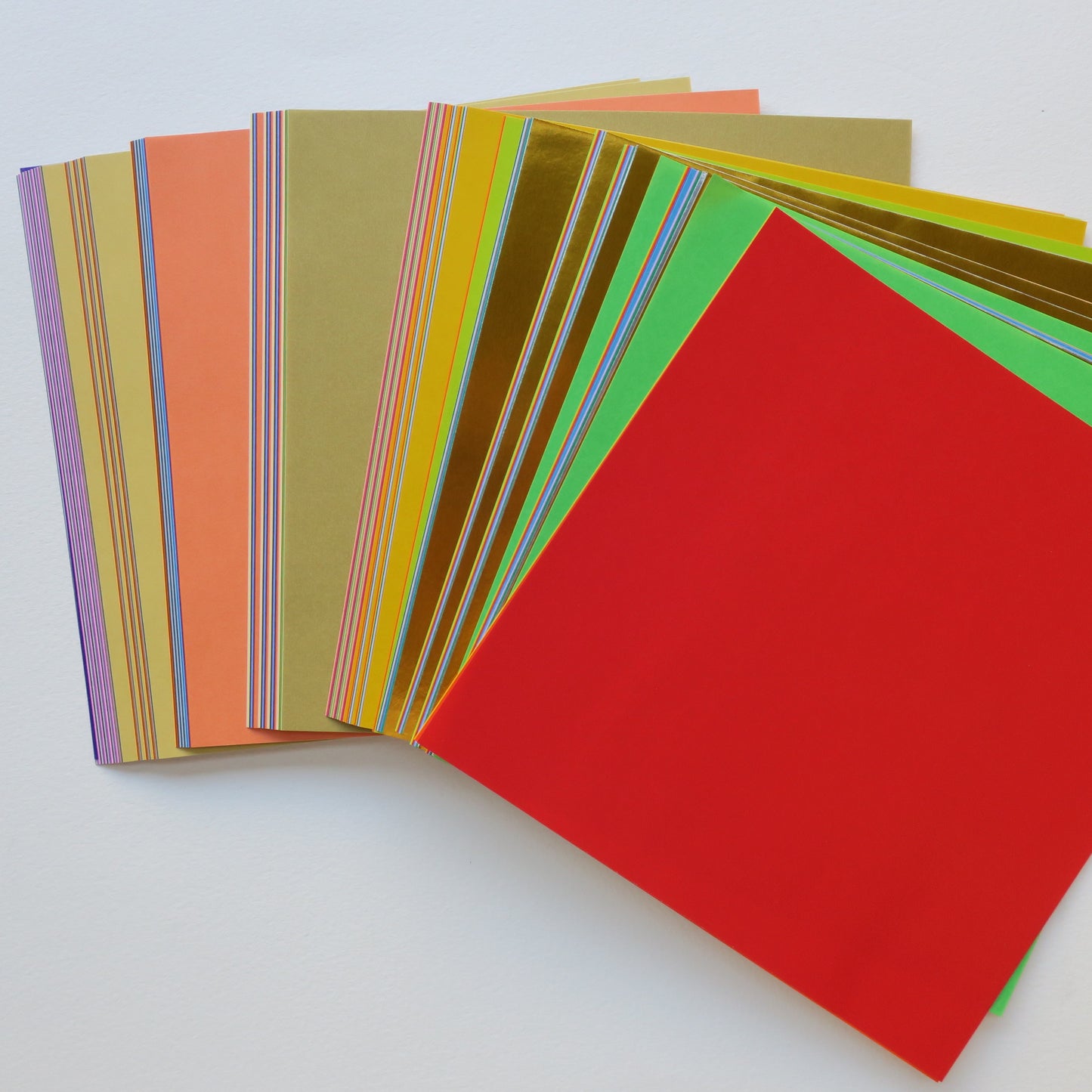 Paquet de papier origami multicolore Toyo Education, 220 feuilles, 15x15cm