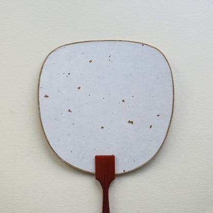 Uchiwa-fan Greeting Card - Blooming Sakura Branches - Cards - Lavender Home London