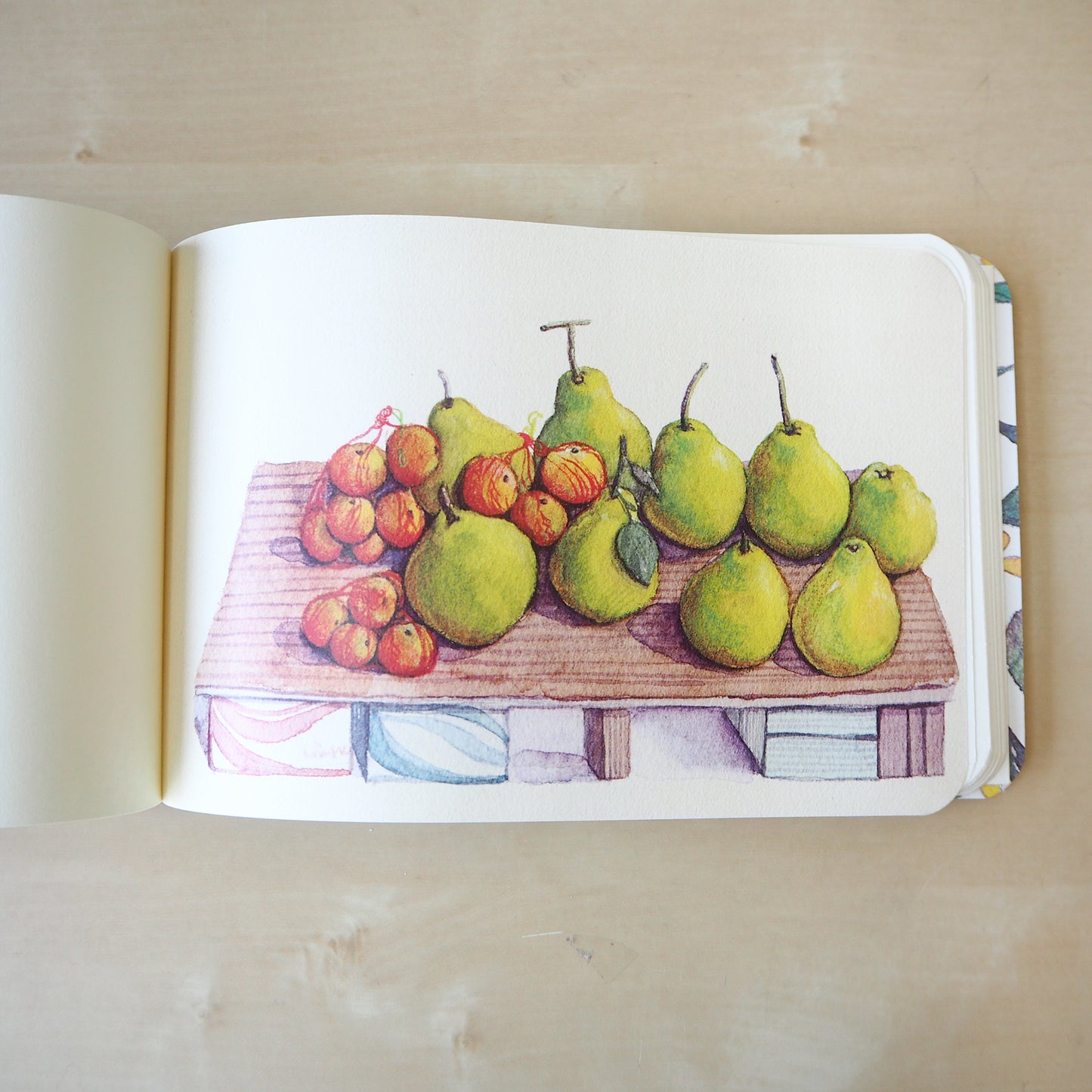 Lush Guilin Sketchbook - Food - Stationery - Lavender Home London