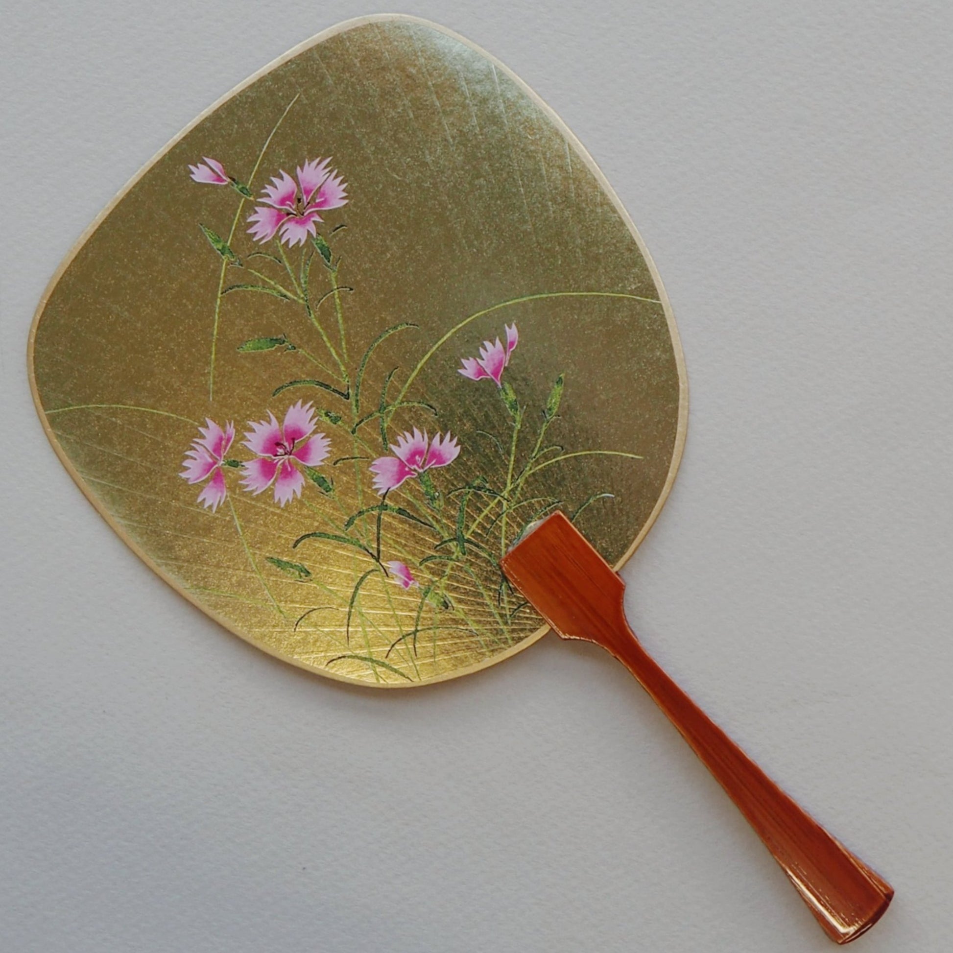 Uchiwa-fan Greeting Card - Dianthus Superbus - Cards - Lavender Home London