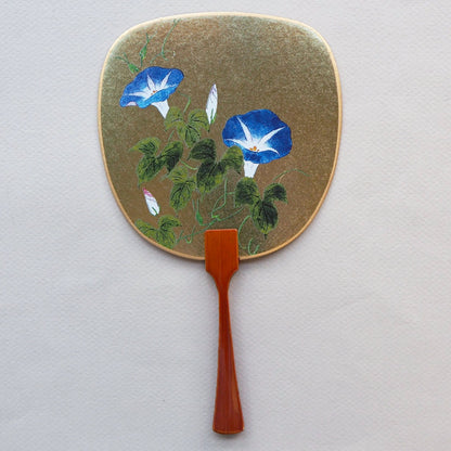 Uchiwa-fan Greeting Card - Morning Glory - Cards - Lavender Home London