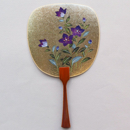 Uchiwa-fan Greeting Card - Platycodon - Cards - Lavender Home London