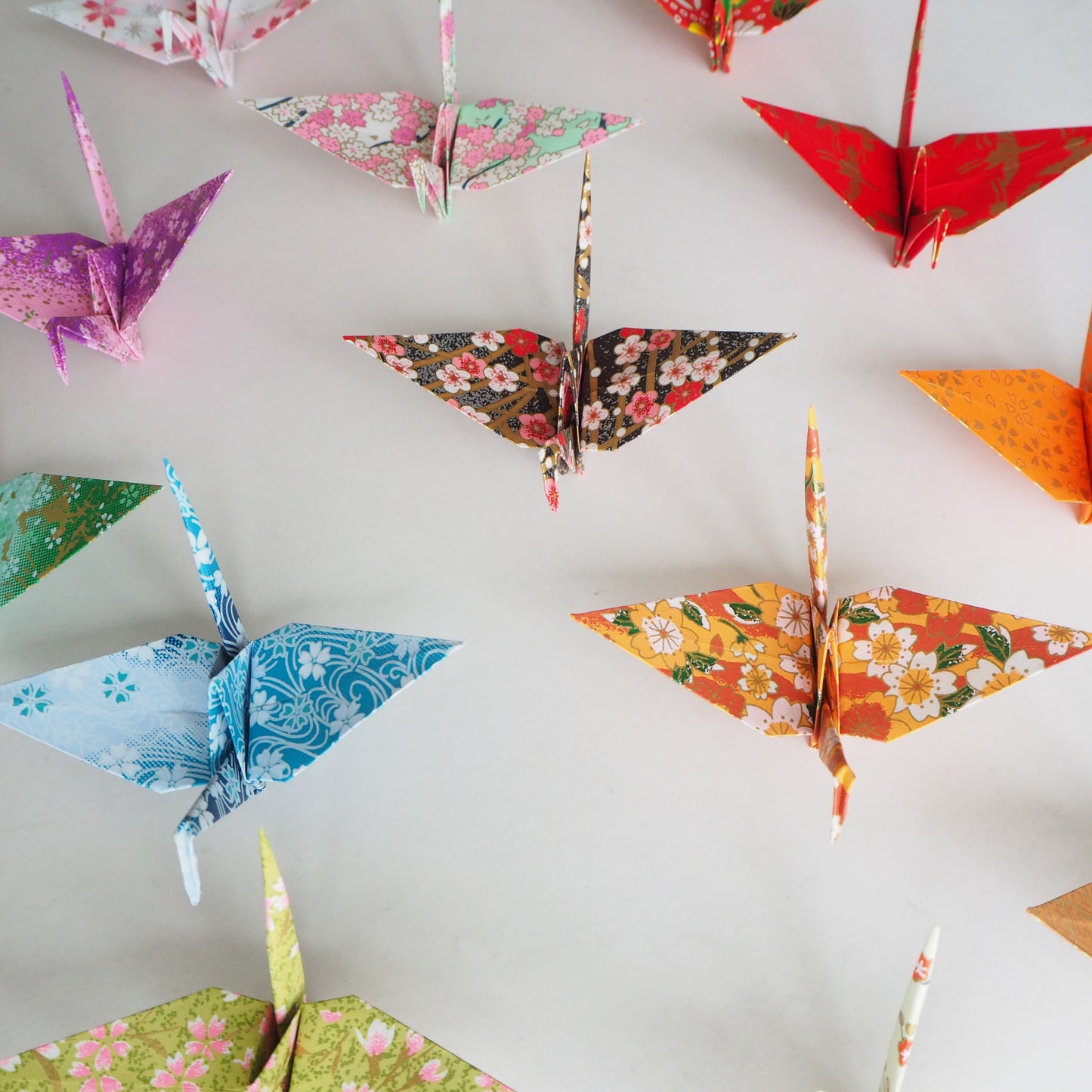 Pack of 10 Origami Cranes