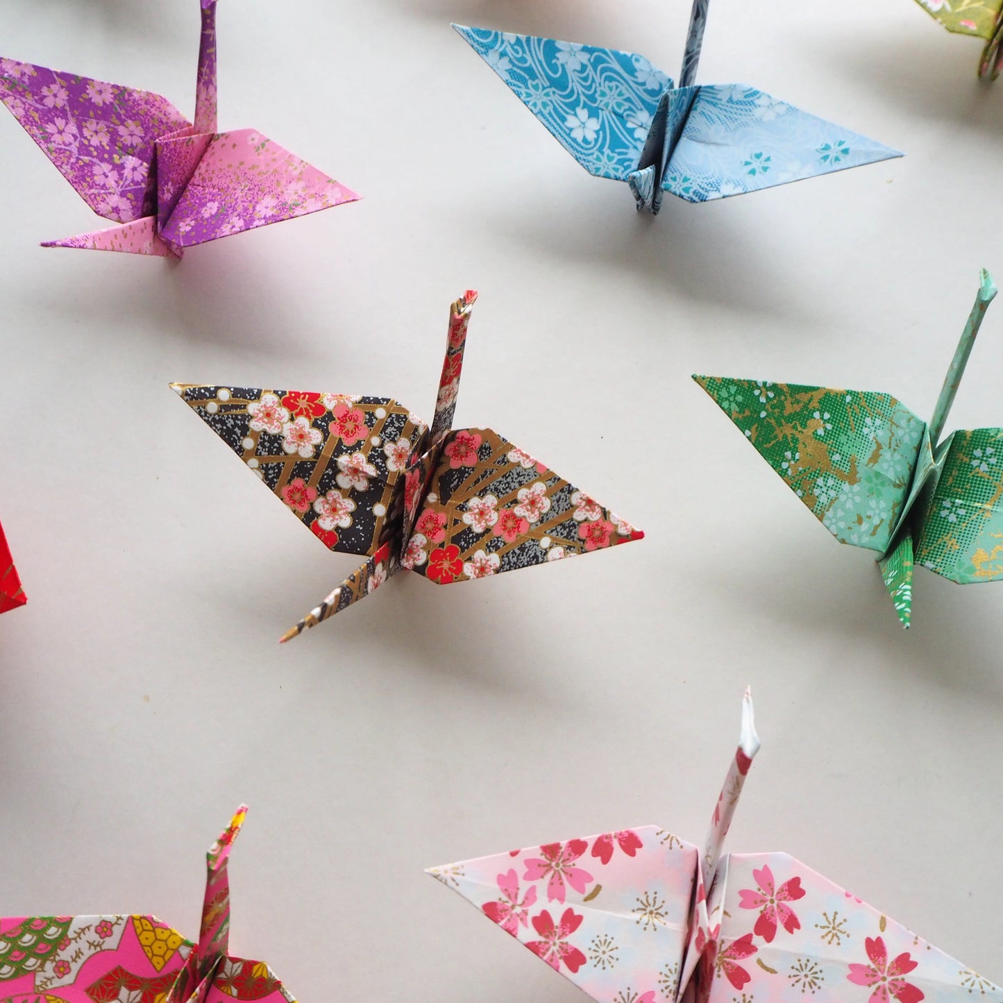 Pack of 10 Origami Cranes