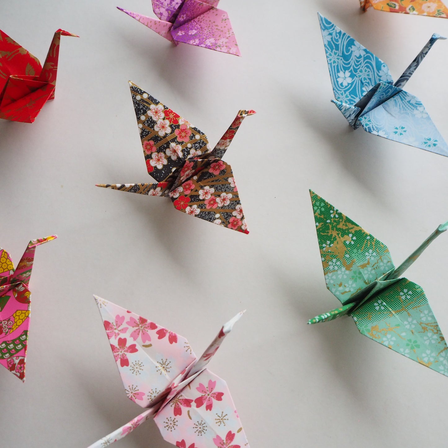 Pack of 10 Origami Cranes