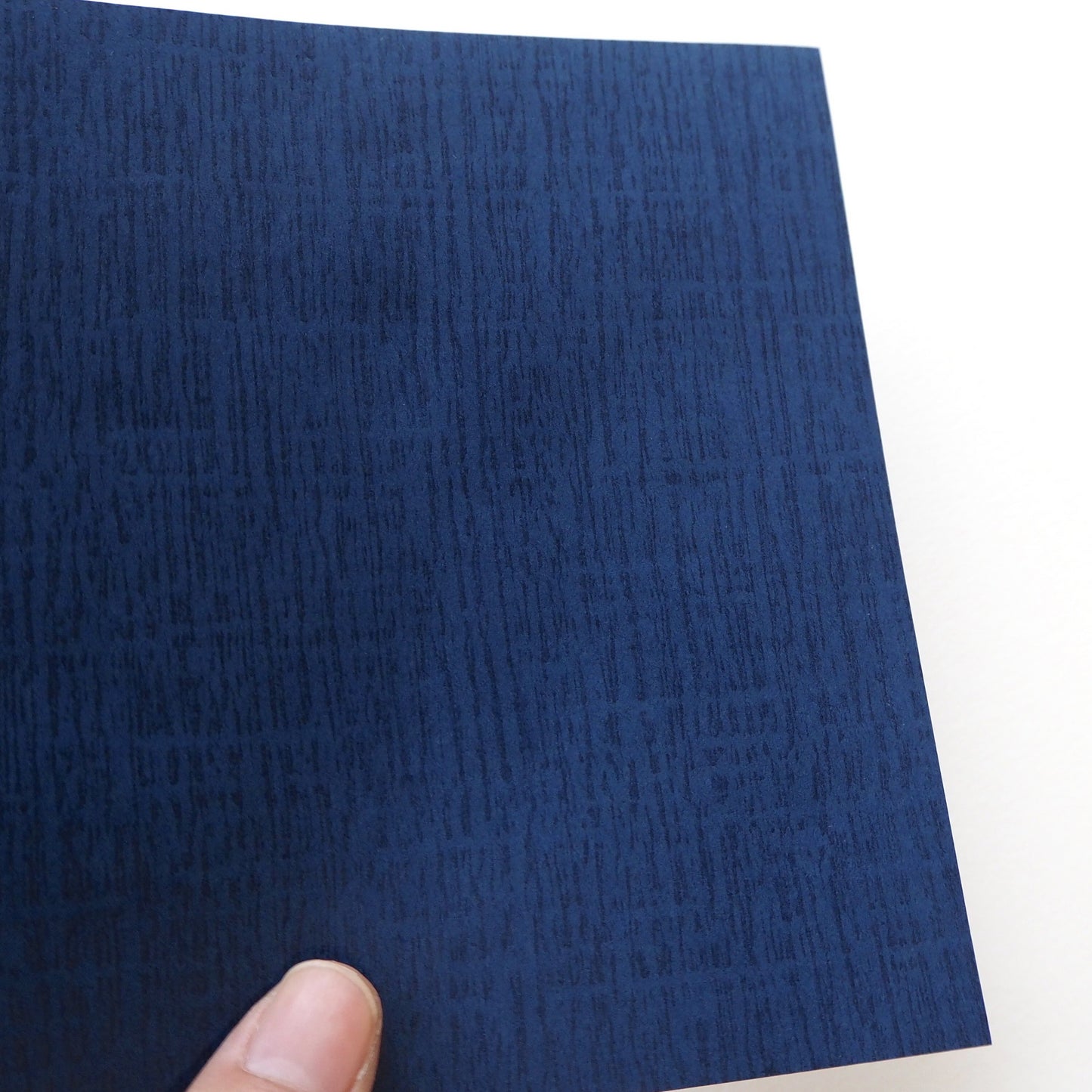 Pack of 20 Sheets 14x14cm Textured Hefeng Paper - Royal Blue - washi paper - Lavender Home London