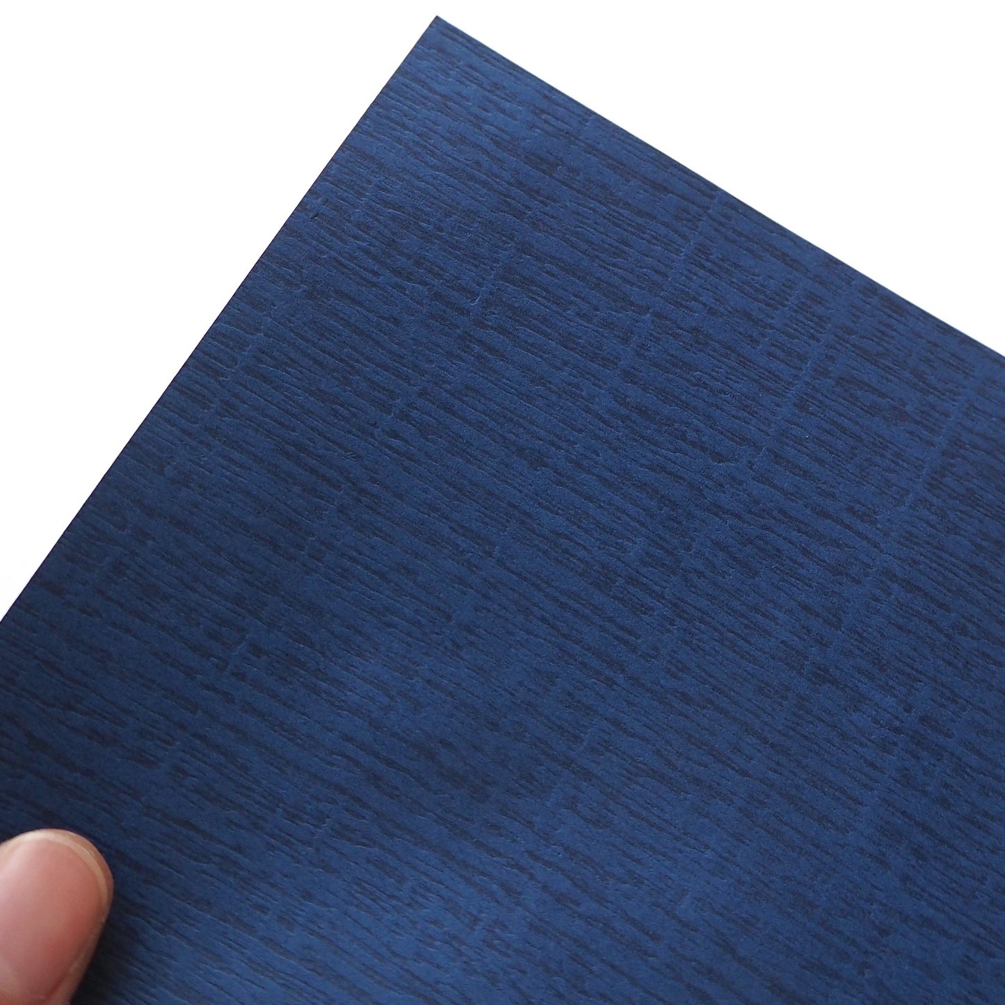 Pack of 20 Sheets 14x14cm Textured Hefeng Paper - Royal Blue - washi paper - Lavender Home London